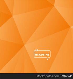 Abstract background orange triangle. Abstract background orange triangle.