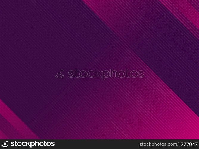 Abstract background pink and purple gradient diagonal stripes line. Vector illustration
