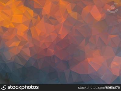 Abstract background polygon vector image