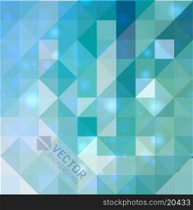 Abstract Background retro mosaic brochure can be used for invitation, congratulation or website