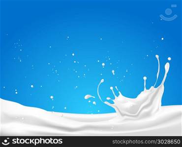 Abstract background ripple milk, Vector illustration and design.. Abstract background ripple milk.