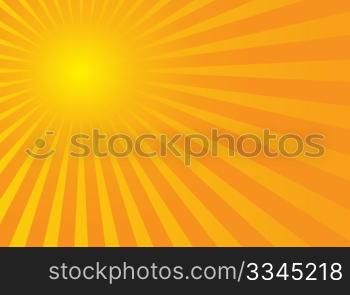 Abstract Background ? Summer - Orange and Yellow Sunbeams