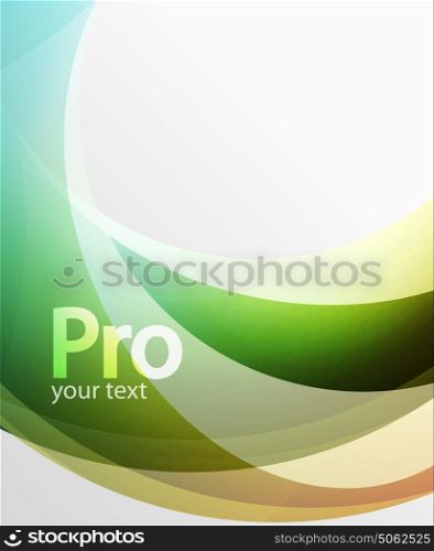 Abstract background, swirl wave line template. Abstract background, swirl wave line template. Vector layout template for your message or presentation wallpaper