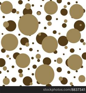 Abstract background texture from many different spots in trendy brown chocolate shades. Confetti. Isolate. Good for lettering or wallpaper, web, poster, card, brochure, flyer, label or price tag. EPS