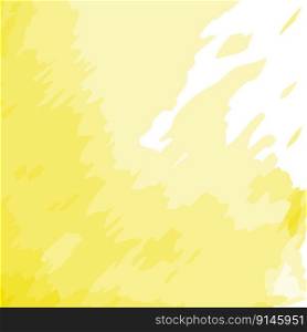Abstract Background texture of brush stroke in trendy summer yellow sand shades in watercolor manner. Isolate. Good for banner, wallpaper, poster, postcard or web, price or label or advertising. EPS