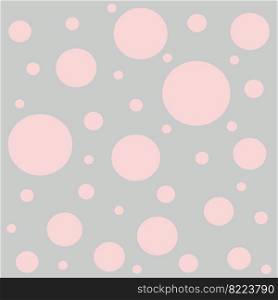 Abstract background texture of color spots in trendy gray and pink colors. Confetti. Isolate. Template for lettering, background for web, poster, card, brochure, flyer, label or price tag. Vector. EPS