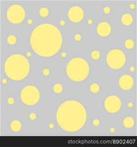 Abstract background texture of different color spots in trendy yellow shades on gray backdrop. Confetti. Good for lettering, web or wallpaper, poster, card, brochure, flyer, label or price tag. EPS