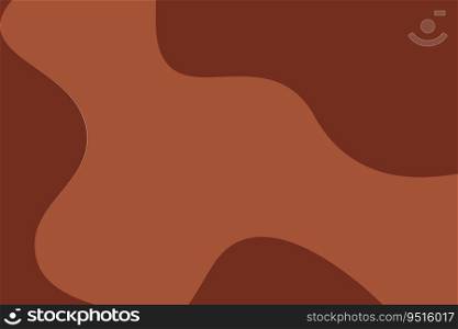Abstract Background texture of wave lines in trendy chocolate and coffee shades with copyspace. EPS. Vector design for poster, banner, brochures, greeting or invitation cards, wallpaper or web, price
