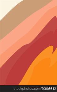 Abstract background texture of wavy lines in trendy autumn pale shades. Cozy Autumn. Design for wrapping, poster, banner, brochures, greeting or invitation cards, price tag, label or web. Vector. EPS