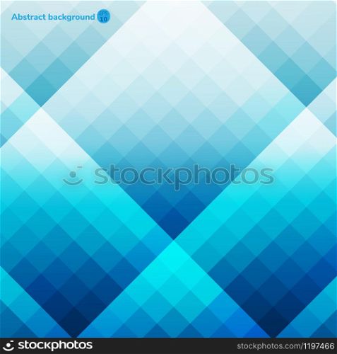 Abstract background.The blue square on blue background with place for text.