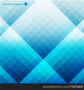 Abstract background.The blue square on blue background with place for text.
