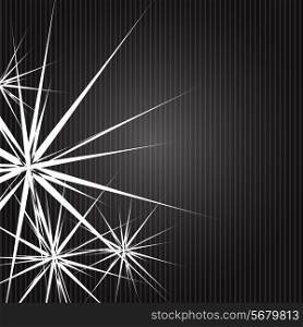 Abstract Background Vector Illustration. Black Background. EPS10