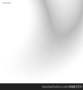 Abstract background, vector template for your ideas, monochromatic lines texture, waved lines texture