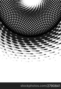 abstract background, vector without gradient
