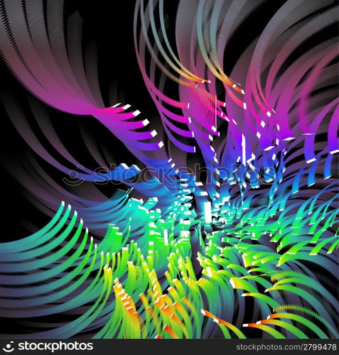 abstract background, vector without gradient