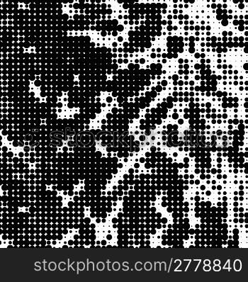 abstract background, vector without gradient, halftone effect