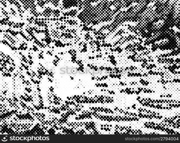 abstract background, vector without gradient, halftone effect