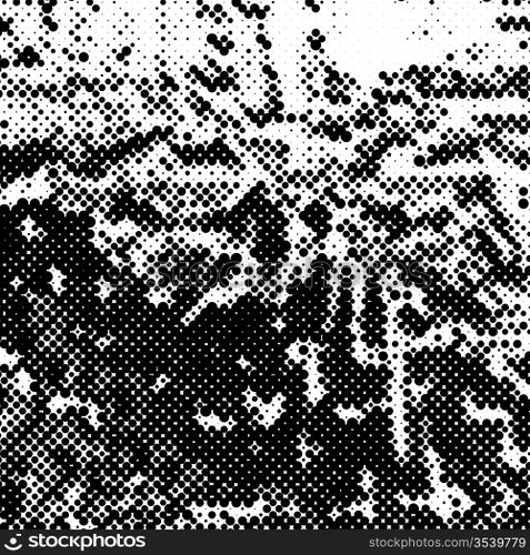 abstract background, vector without gradient, halftone effect