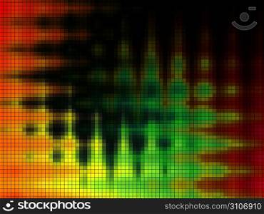 abstract background, vector without gradient, mosaic tiles