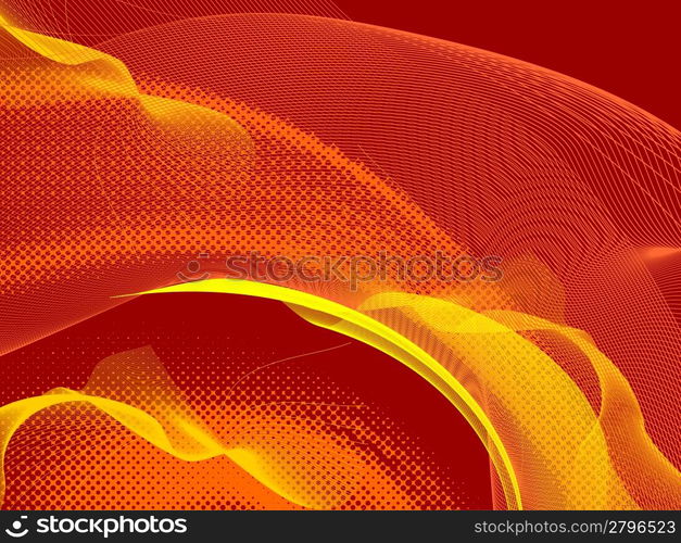 abstract background, vector without gradient with halftone effect