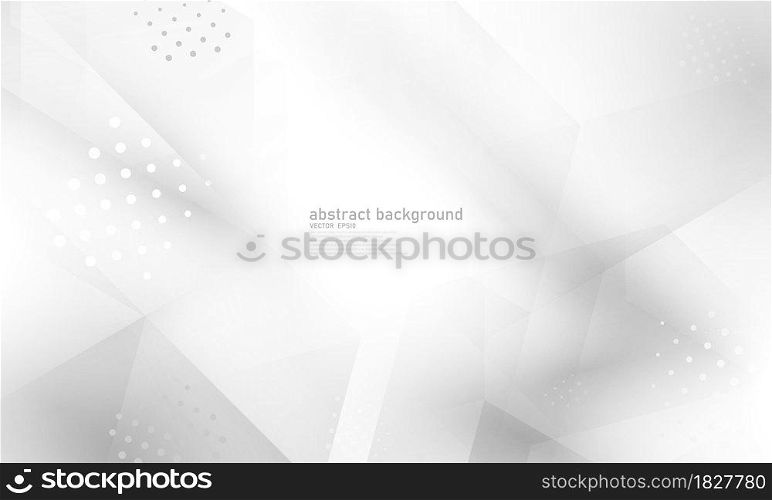 Abstract background white poster beauty with VIP luxury dynamic.