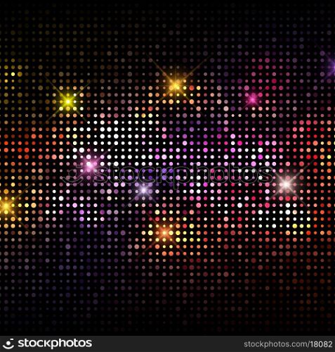 Abstract background with a disco lights design