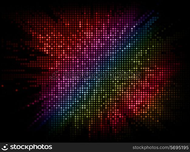 Abstract background with a disco lights effect