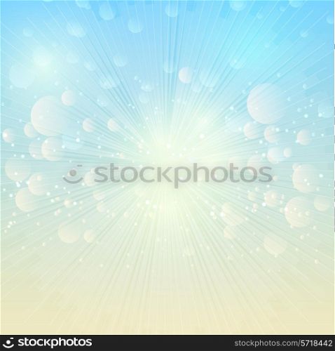 Abstract background with a summer design
