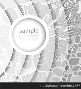 abstract background with a white bubble vector. abstract background with a white light blur