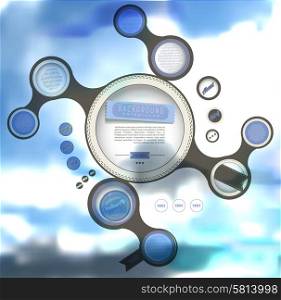 abstract background with a white light blur can be used for invitation, congratulation or website