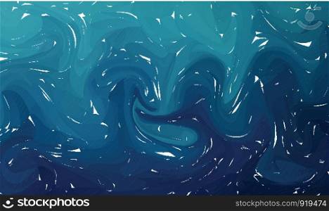 Abstract background with beautiful liquid acrylic waves. Vector illustration. Marbled texture.
