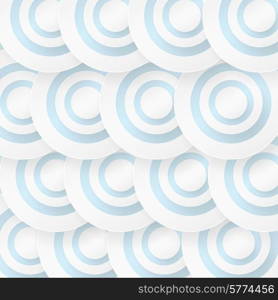 Abstract background with blue circles