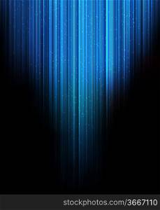 Abstract background with blue lines. Colorful illustration