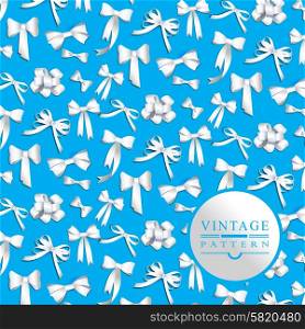 Abstract background with bow for design can be used for invitation, congratulation
