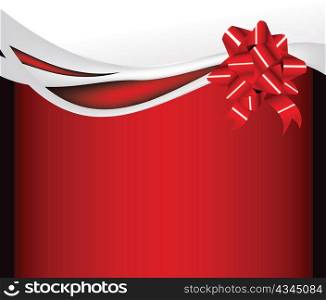 abstract background with bow vector illustration