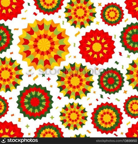 Abstract background with bright ethnic ornament. Element with mexican pattern.. Abstract background seamless pattern with ethnic ornament. Element with mexican pattern. Template for greeting card, invitation, poster,surface. Vector file celebrate illustration.