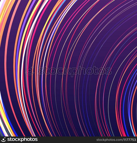 Abstract background with bright rainbow colorful lines