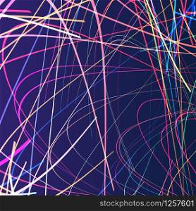 Abstract background with bright rainbow colorful lines