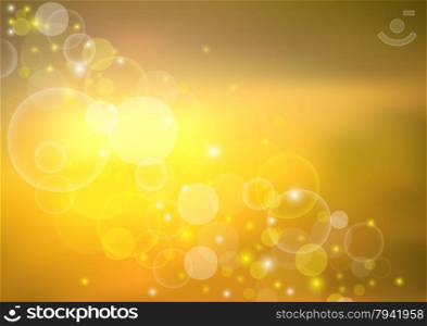 Abstract Background with Bubbles