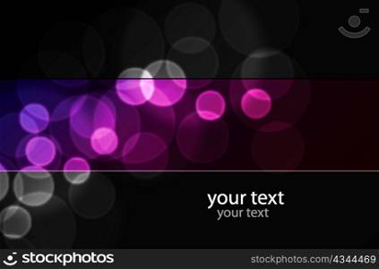 abstract background with circles vector