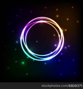 Abstract background with colorful plasma, stock vector