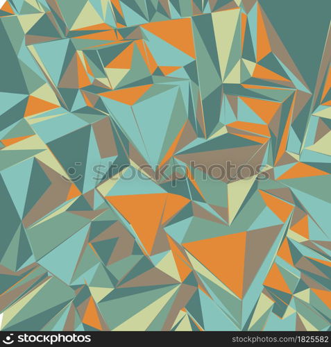 Abstract background with colorful triangles for magazines, booklets or mobile phone lock screen