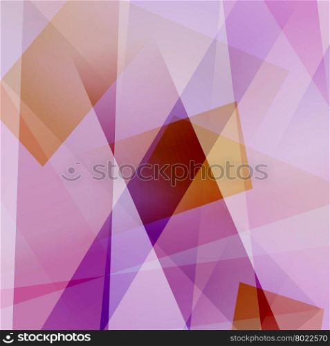 Abstract background with colorful violet overlapping transparent layers