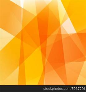 Abstract background with colorful yellow overlapping transparent layers