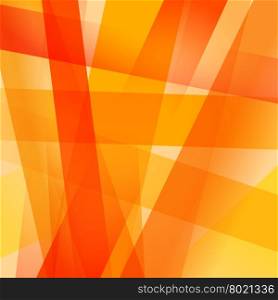 Abstract background with colorful yellow overlapping transparent layers