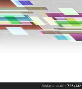 Abstract background with colourful straight lines, stock vector