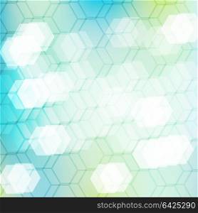 Abstract background with geometric pattern