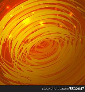 Abstract background with golden spiral.
