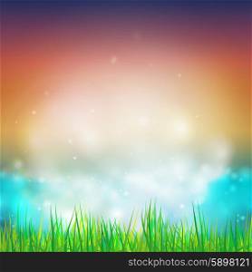 Abstract background with grass vector illustration. Vector design for print or web.. Abstract background with grass vector illustration. Vector design for print or web