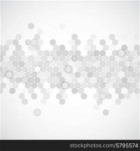 Abstract background with gray circle modern template. Circles background